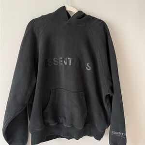 Essentials Black Hoodie